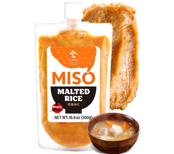 Japanese Miso Paste Malted rice 300g - Yamasan Co., Ltd.