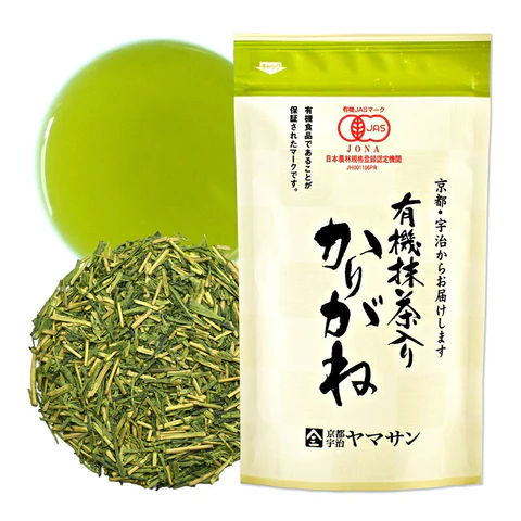 Organic Karigane Twig Loose Leaf Green Tea with Matcha