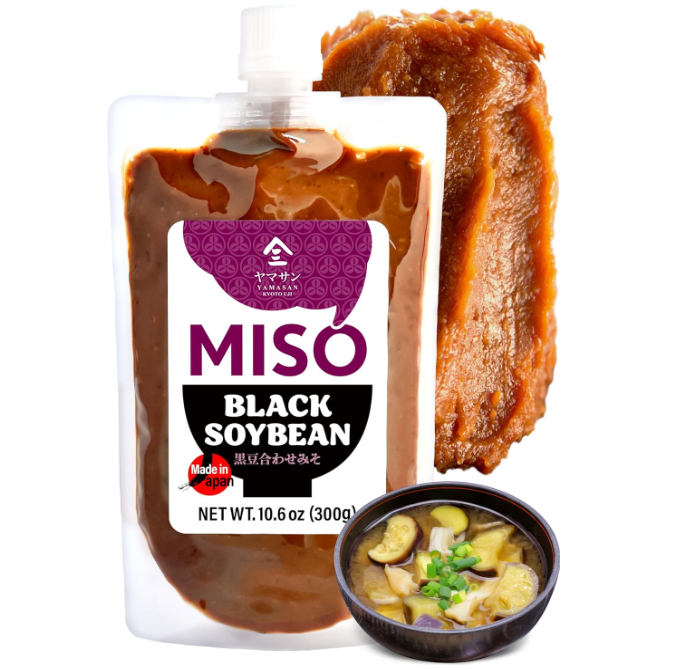 Awase Miso Paste, Black bean,Handmade in Kyoto Japan 300g