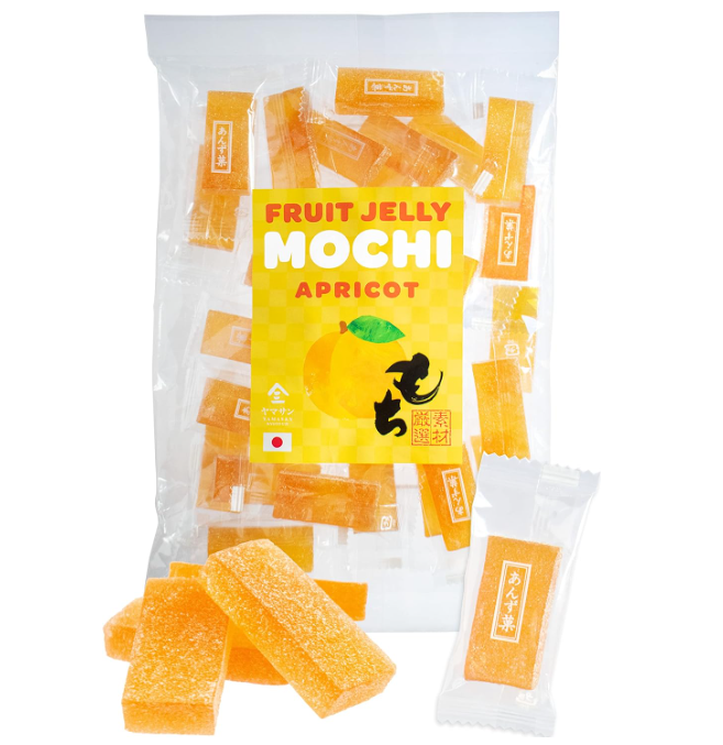 Japanese Apricot  Jelly Fruit Mochi Candy