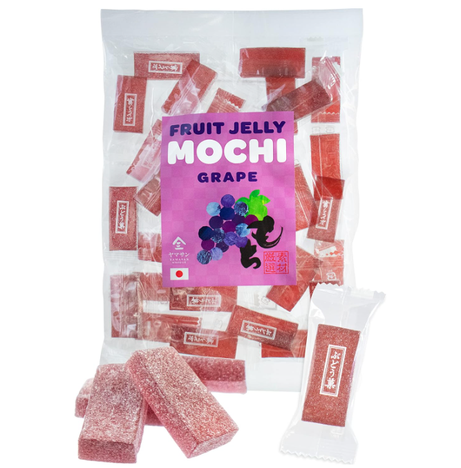 Japanese Jelly Fruit Mochi Candy Grape