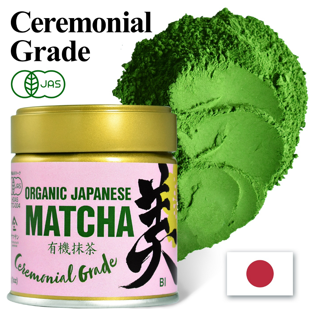 Organic Matcha Ceremonial Grade - BI - (30g) - Yamasan Co., Ltd.